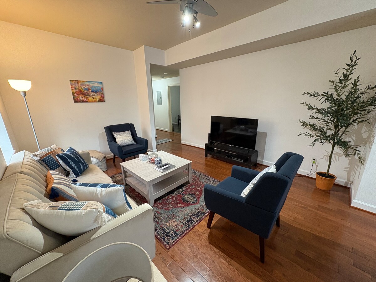 Living lounge with TV